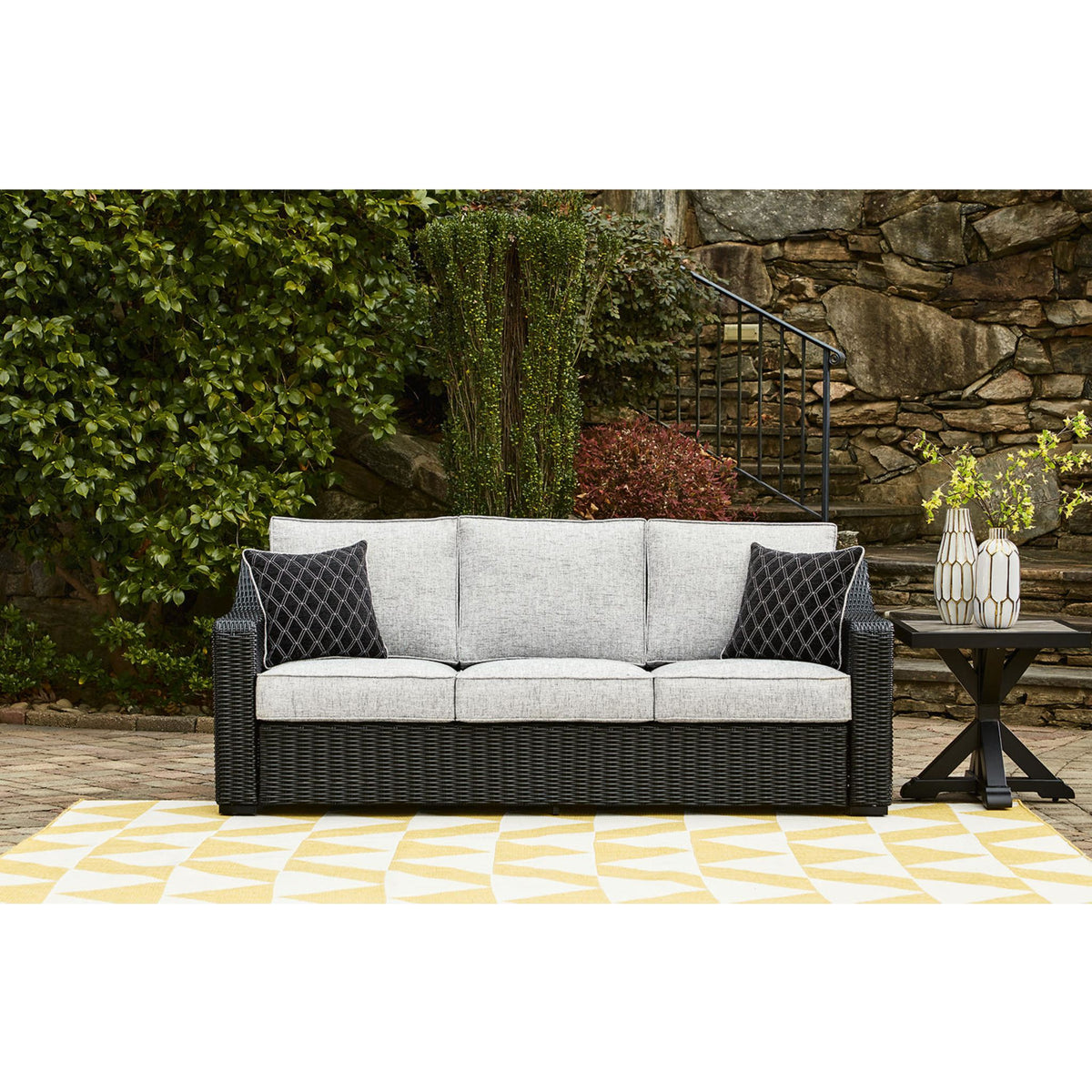 Beachcroft Outdoor Sofa With Cushion | Ashley Furniture Home Store ...