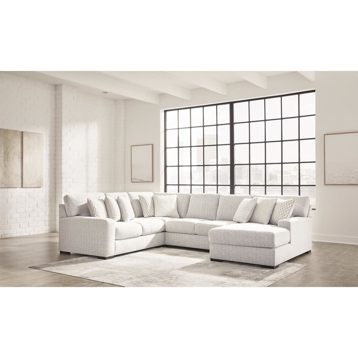 Laverty 4 piece sectional sale