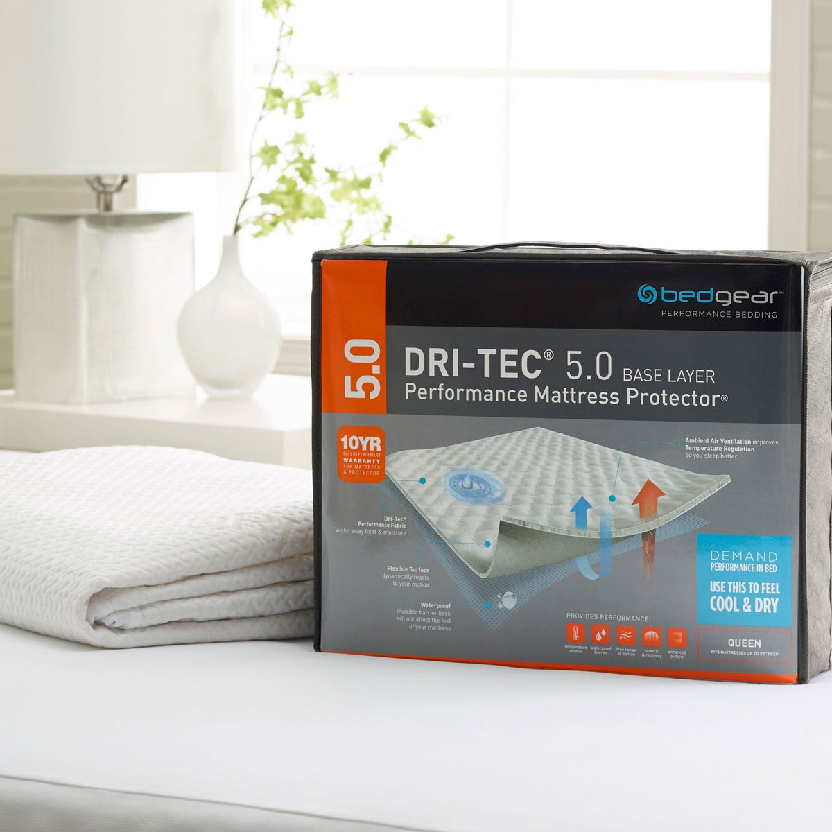 Bedgear Dri-Tec Mattress Protector - Queen – Bedgear Dri-Tec