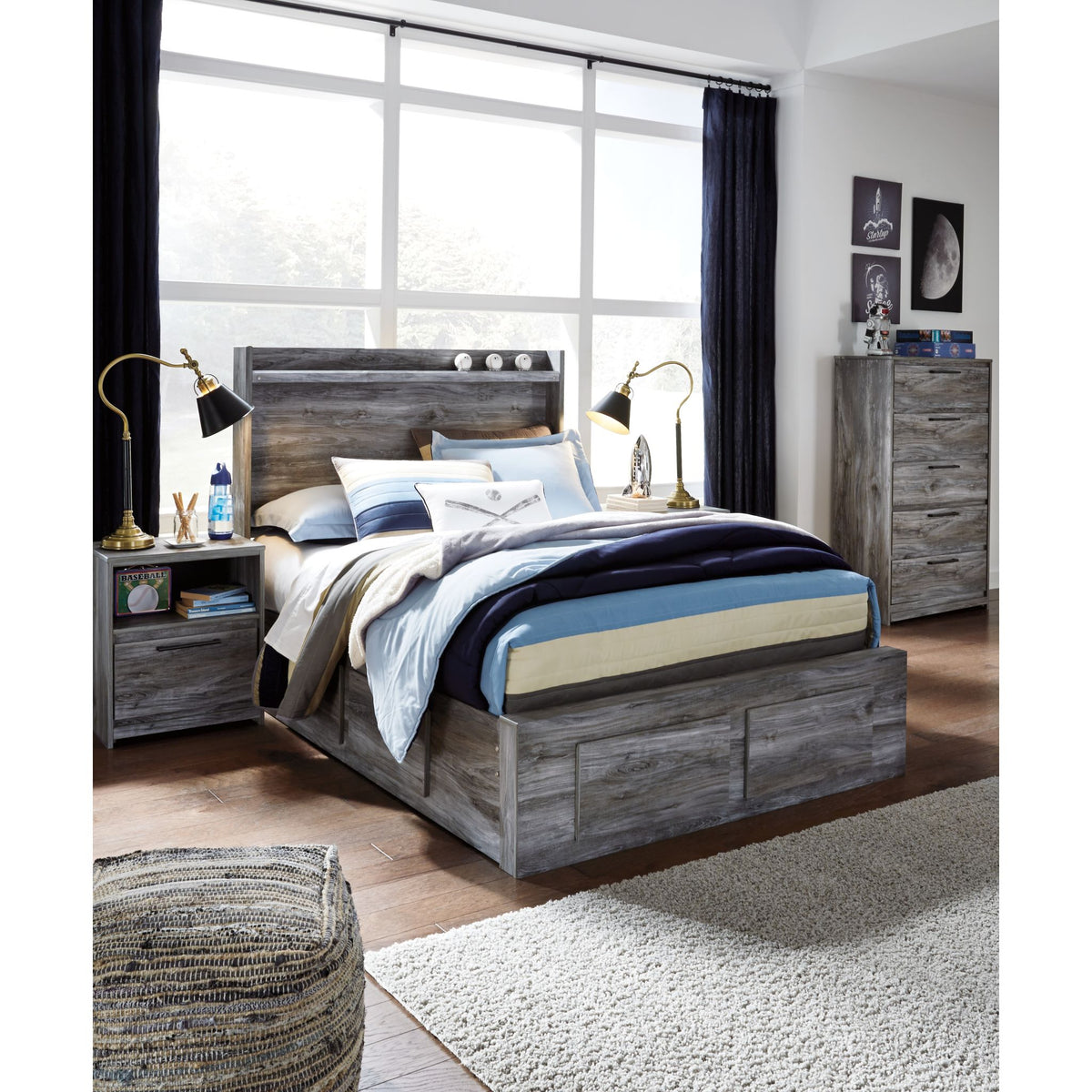 Baystorm - Storage Bedroom Set — Gallery Furniture