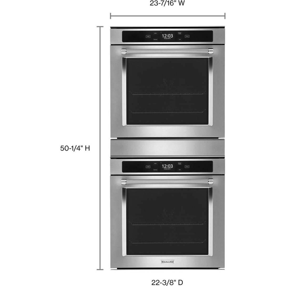 KitchenAid 24" Wall Oven (KODC504PPS) Stainless Steel Ashley