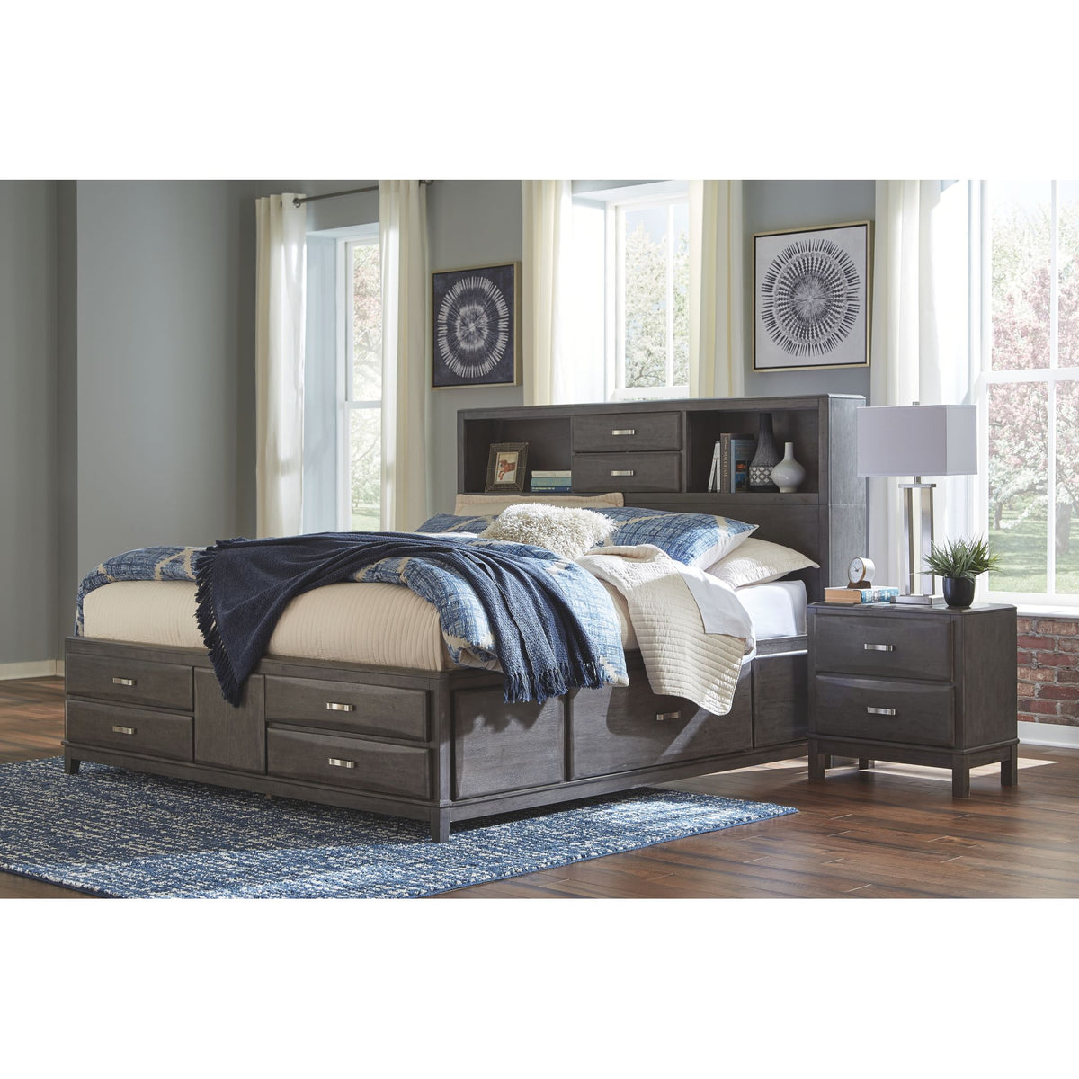 Ashley furniture caitbrook bed discount