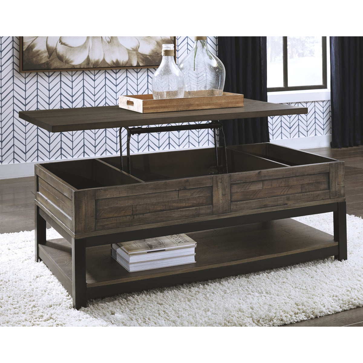 Johurst Rect Lift Top Coffee Table Ashley Furniture Home Store Cranbrook