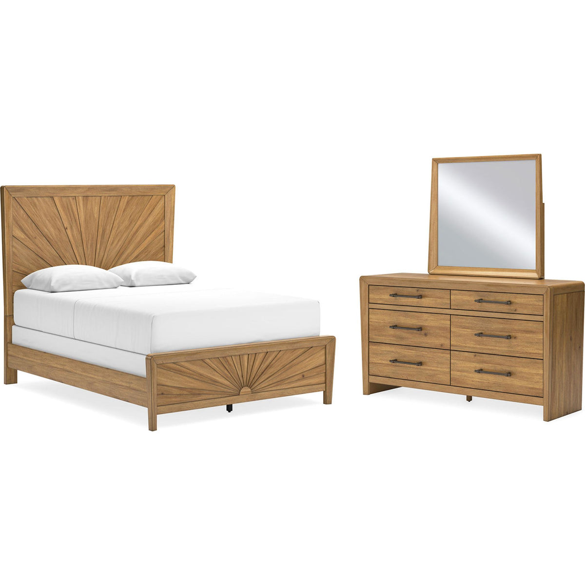 Takston-Exclusive 5 Piece Panel Bedroom | Ashley Furniture Home Store ...